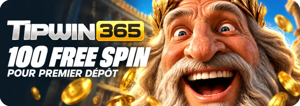 TIPWIN365 - 100 free spin pour premier dépôt